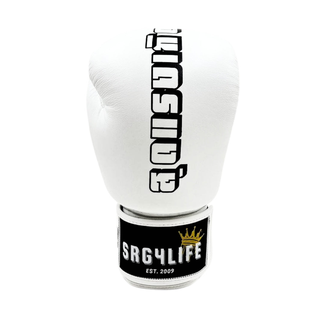 SRG Boxing Gloves - SRG4Life Collection White - Muay Thai Store