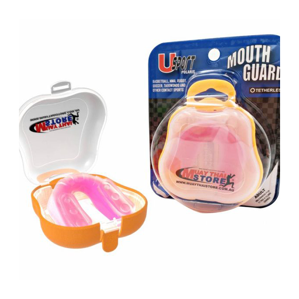 MTS Mouth Guard - Clear/Pink - Muay Thai Store