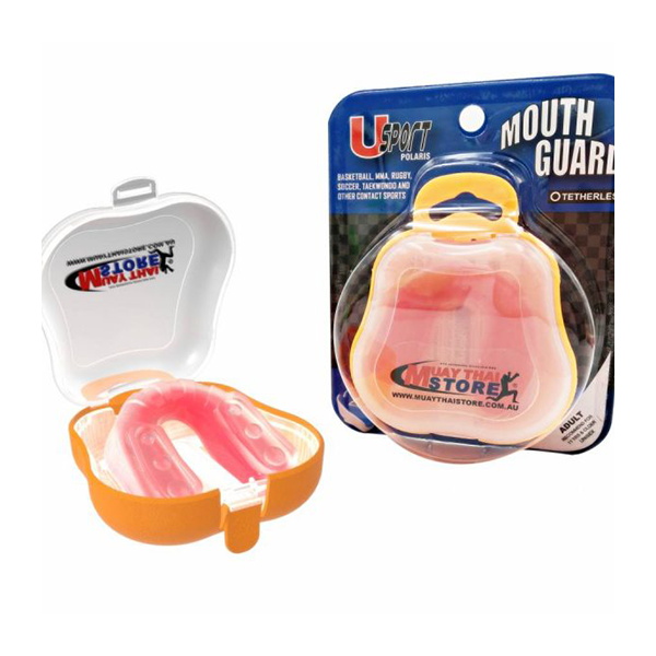 MTS Mouth Guard - Clear/Red - Muay Thai Store