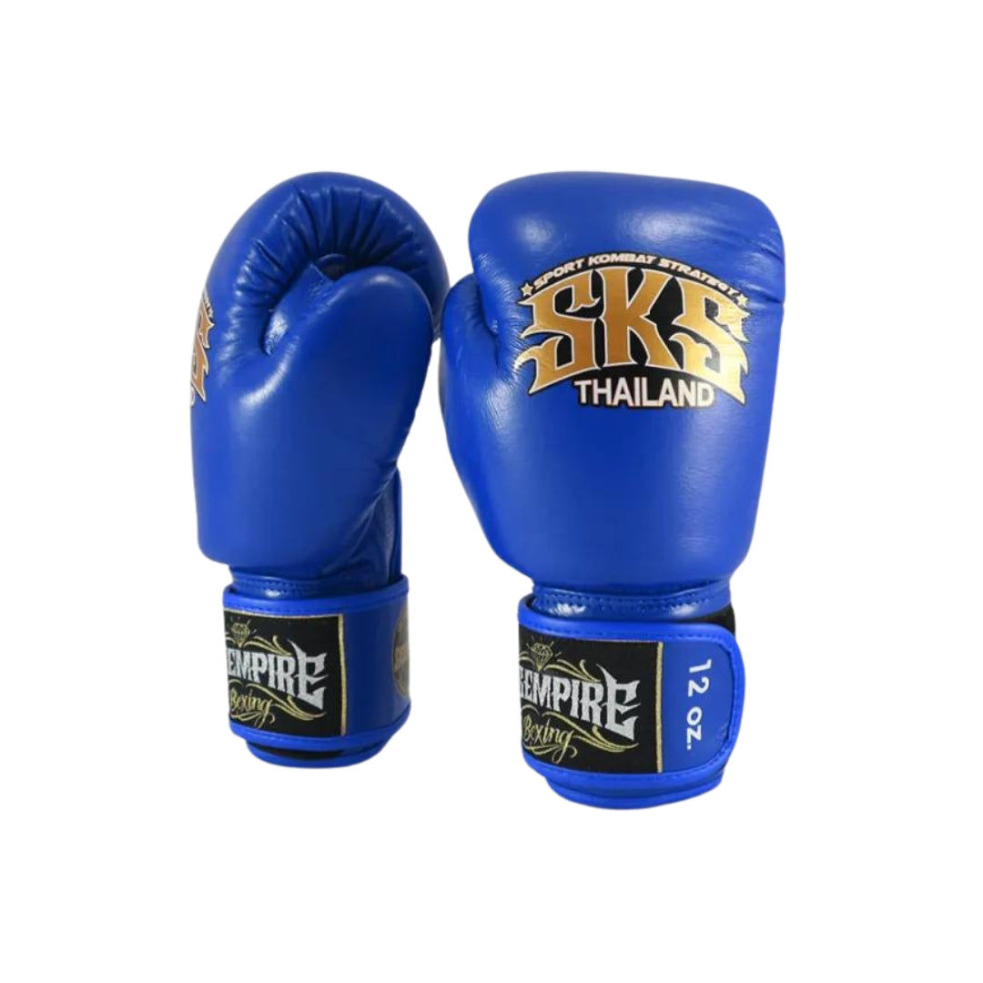 SKS Boxing Gloves - Blue - Muay Thai Store