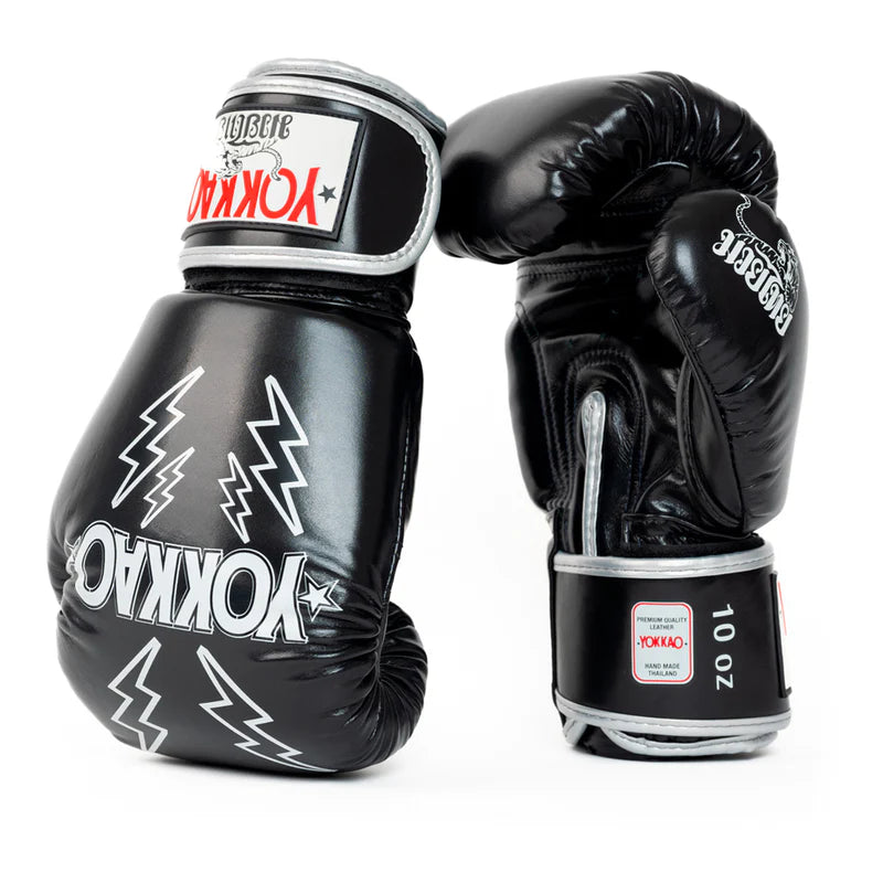 Yokkao Boxing Gloves - Stadium Black - Muay Thai Store