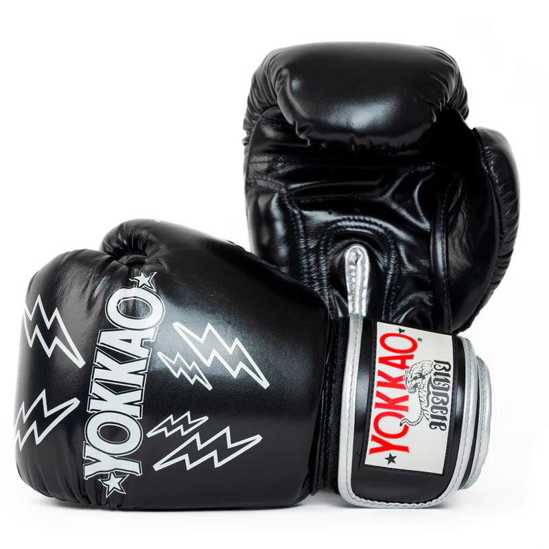 Yokkao Boxing Gloves - Stadium Black - Muay Thai Store