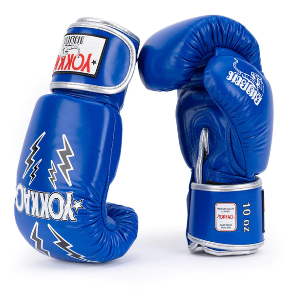 YOKKAO ボクシンググローブ Vintage Blue 10Oz YOKKAO Vintage Boxing YOKKAO ボクシンググローブ Vintage Blue 10Oz YOKKAO Vintage Boxing