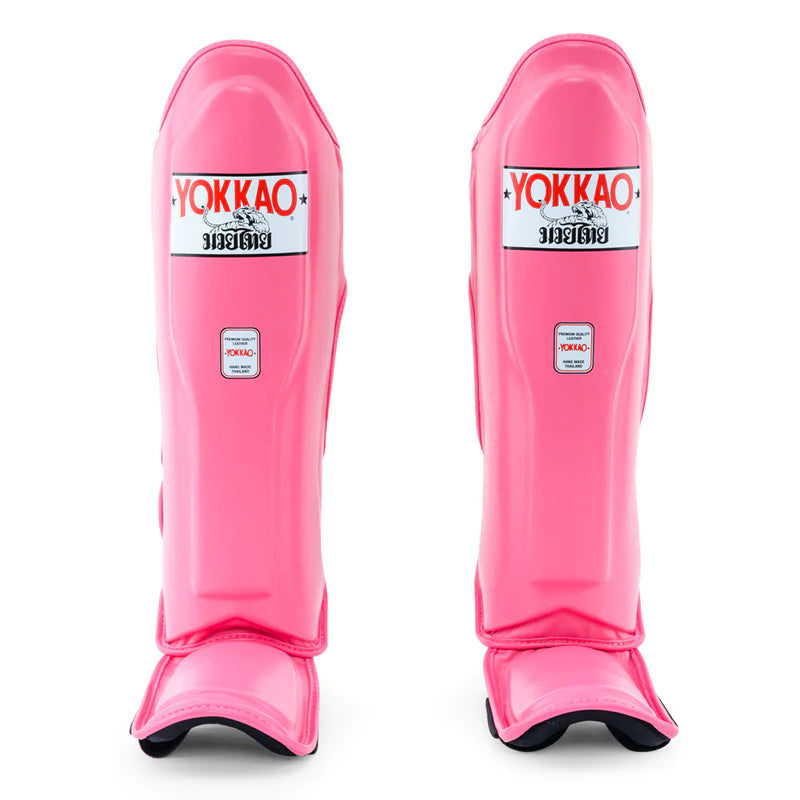 Yokkao Shin Guards - Matrix Hot Pink - Muay Thai Store