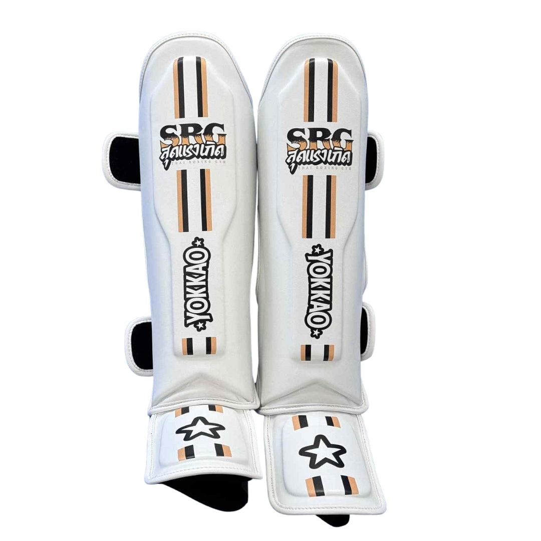Yokkao Shin Guards - SRG Collection White