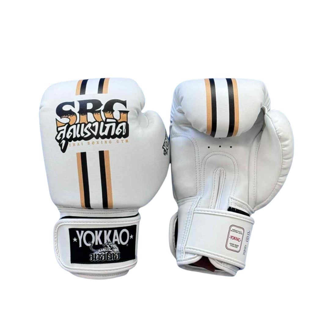 Yokkao Boxing Gloves - SRG Collection White