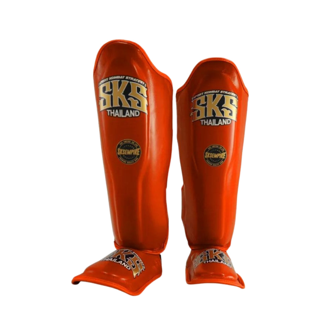 SKS Shin Guards - Orange