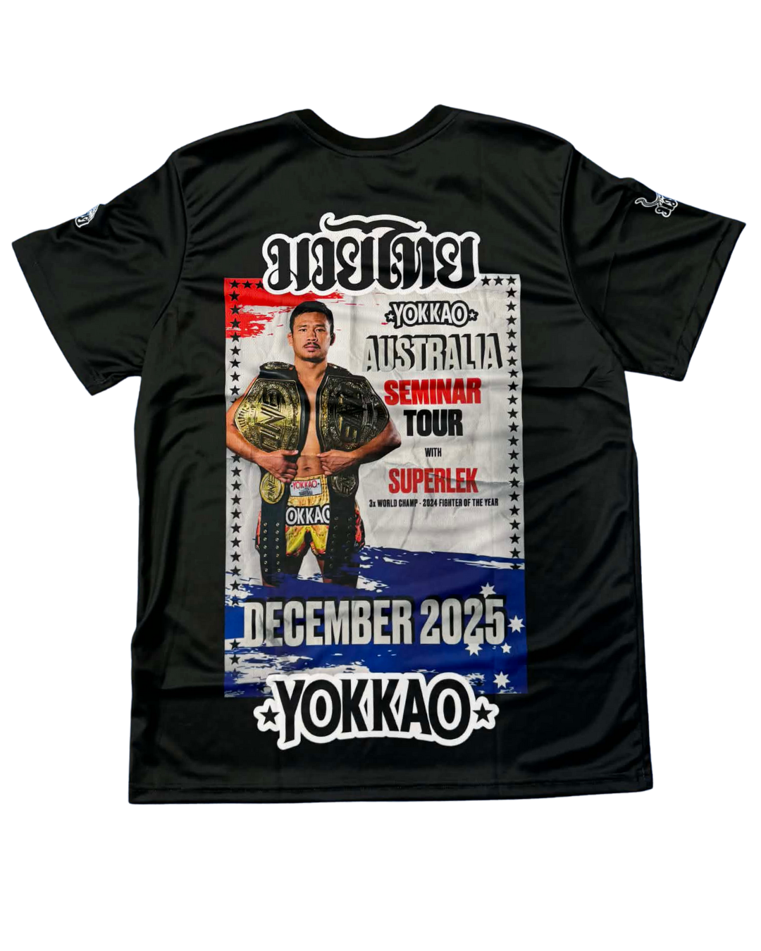 Yokkao T-Shirt - Superlek Australian Tour Edition