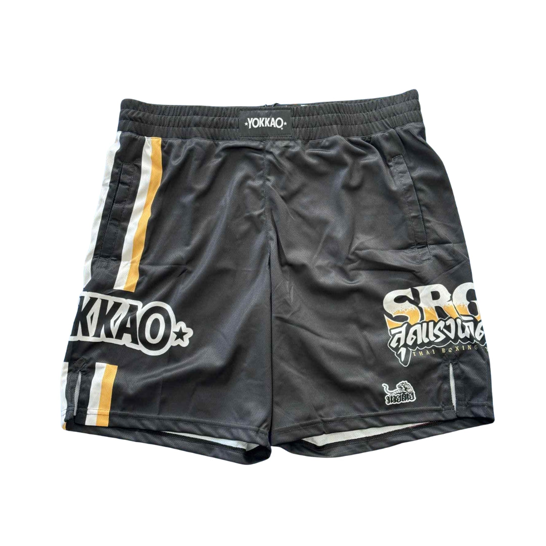 Yokkao Gym Shorts - SRG Collection Black