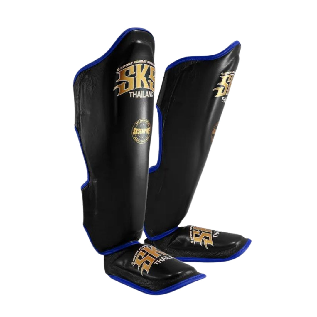 SKS Shin Guards - Black/Blue