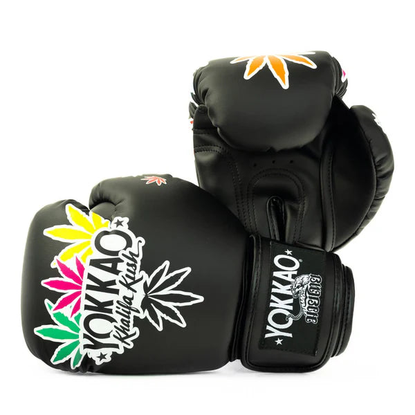Yokkao Boxing Gloves - Khalifa Kush Black