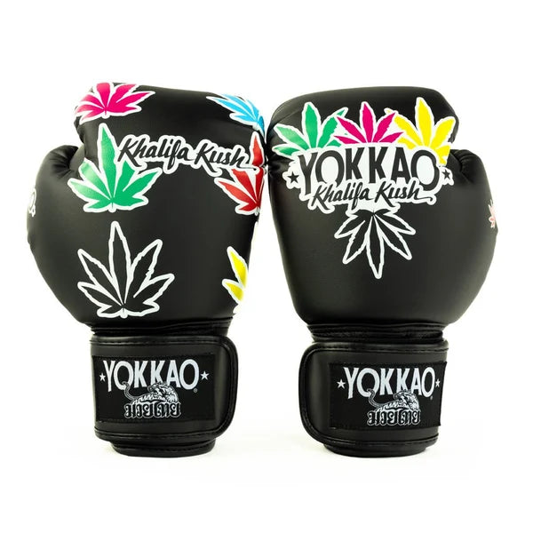 Yokkao Boxing Gloves - Khalifa Kush Black