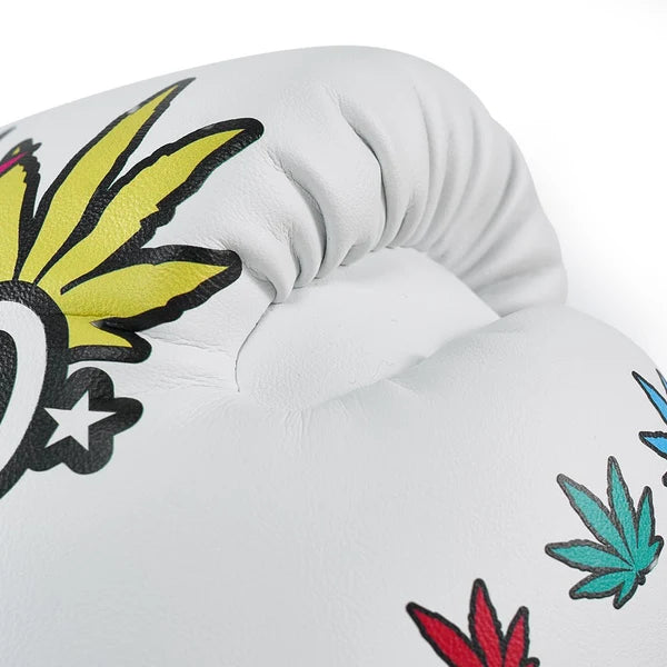 Yokkao Boxing Gloves - Khalifa Kush White