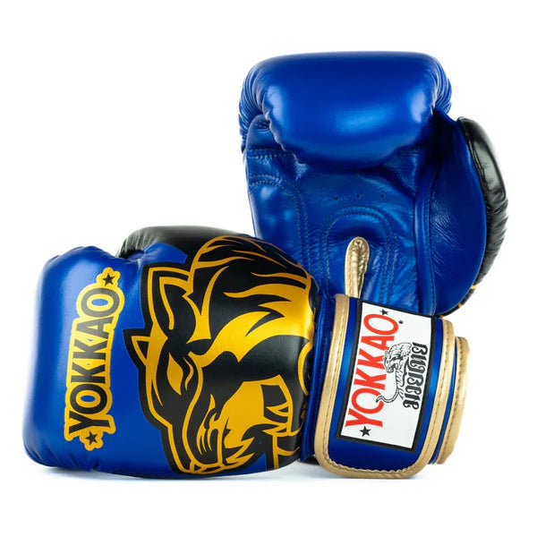 Yokkao Boxing Gloves - Original Electric Blue