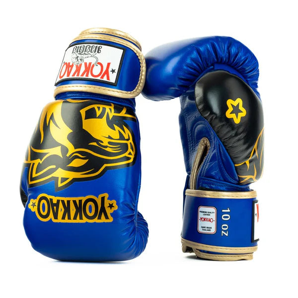 Yokkao Boxing Gloves - Original Electric Blue