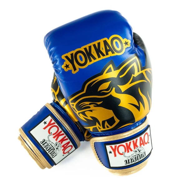 Yokkao Boxing Gloves - Original Electric Blue