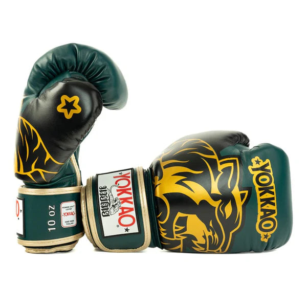 Yokkao Boxing Gloves - Original Forest Green