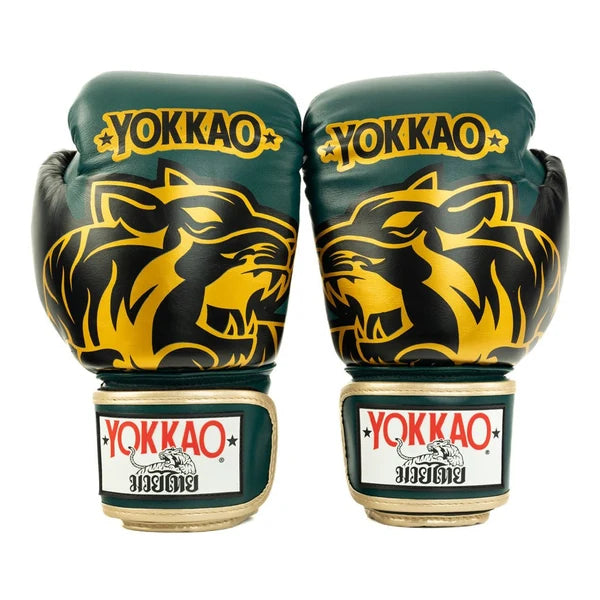 Yokkao Boxing Gloves - Original Forest Green