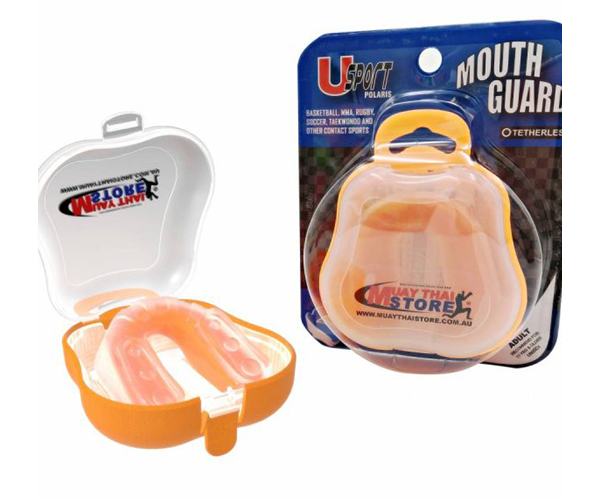 MTS Mouth Guard - Clear/Orange