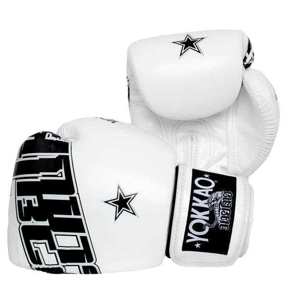 Yokkao Boxing Gloves - Lettering White