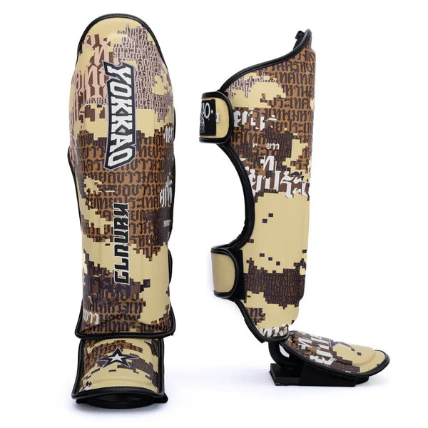 Yokkao Shin Guards - Thai Camo Desert
