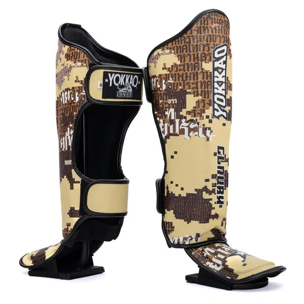 Yokkao Shin Guards - Thai Camo Desert