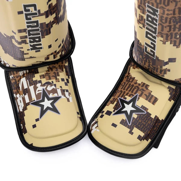 Yokkao Shin Guards - Thai Camo Desert