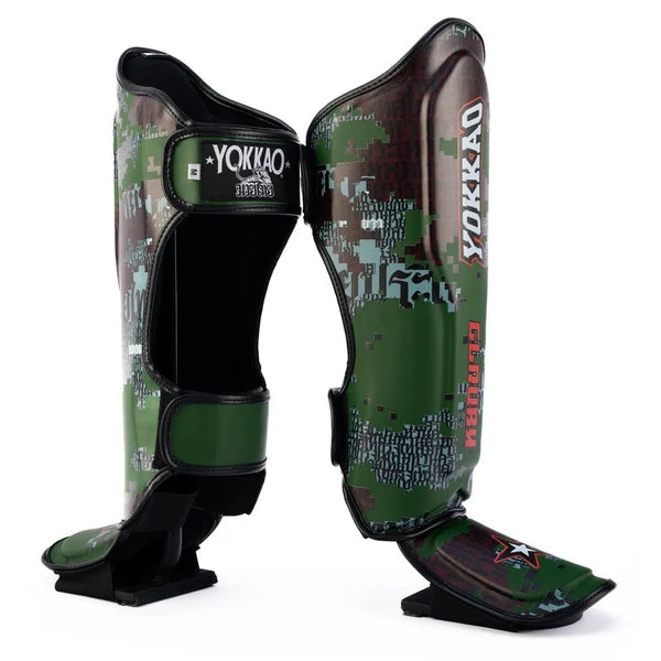 Yokkao Shin Guards - Thai Camo Forest