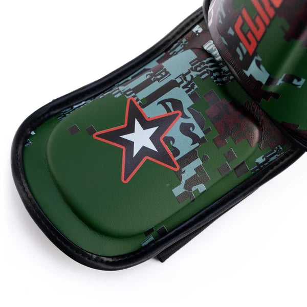 Yokkao Shin Guards - Thai Camo Forest