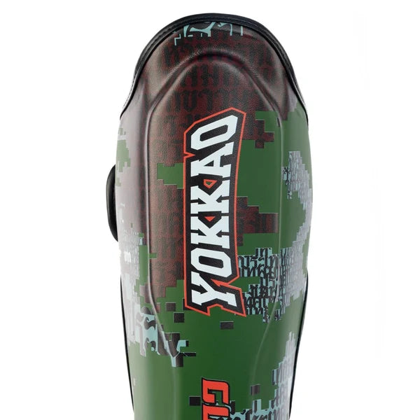 Yokkao Shin Guards - Thai Camo Forest