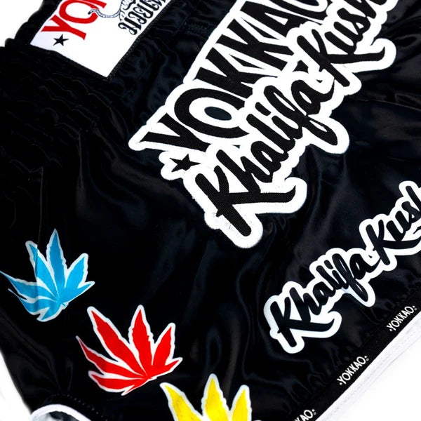 Yokkao Carbonfit Shorts - Khalifa Kush Black
