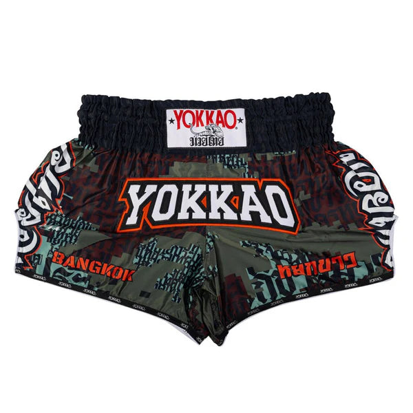 Yokkao Carbonfit Shorts - Thai Camo Forest