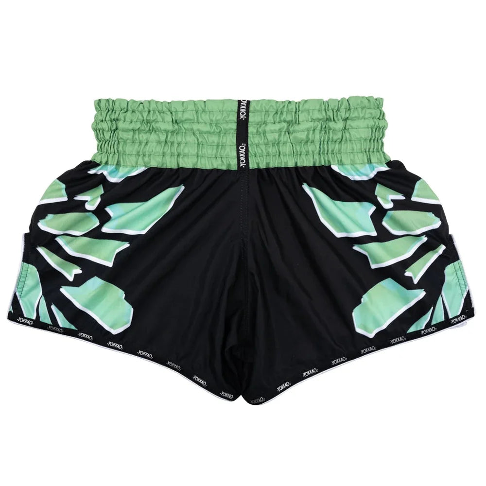 Yokkao Carbonfit Shorts - Broken Green/Black