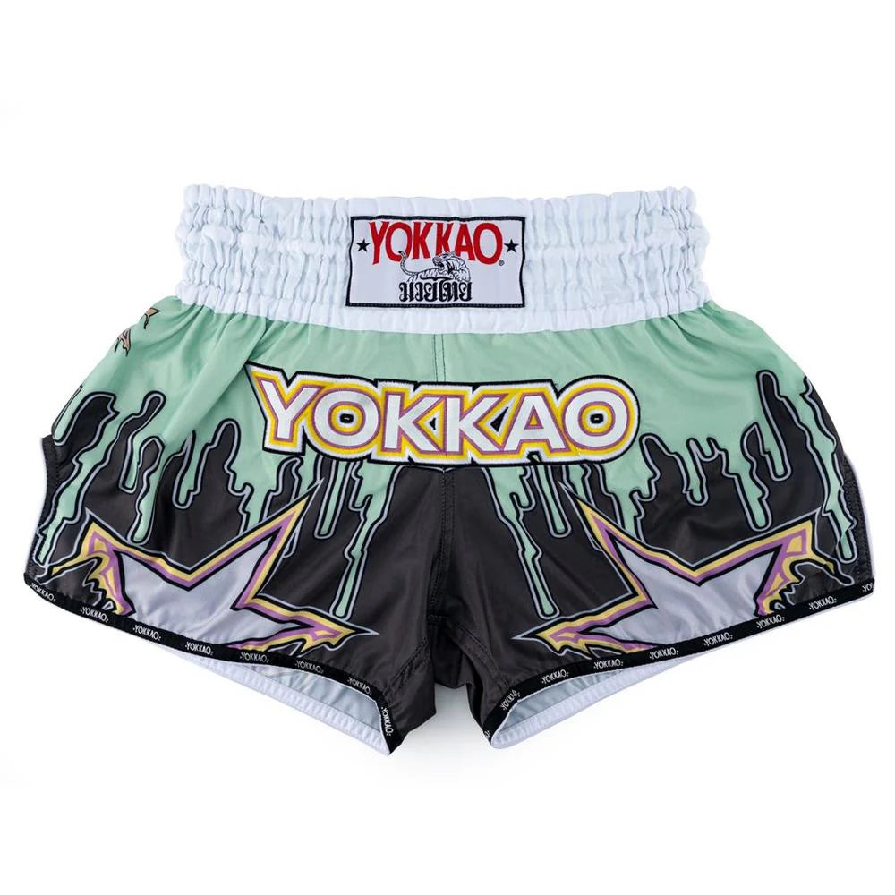 Yokkao Carbonfit Shorts - Bleeding Green