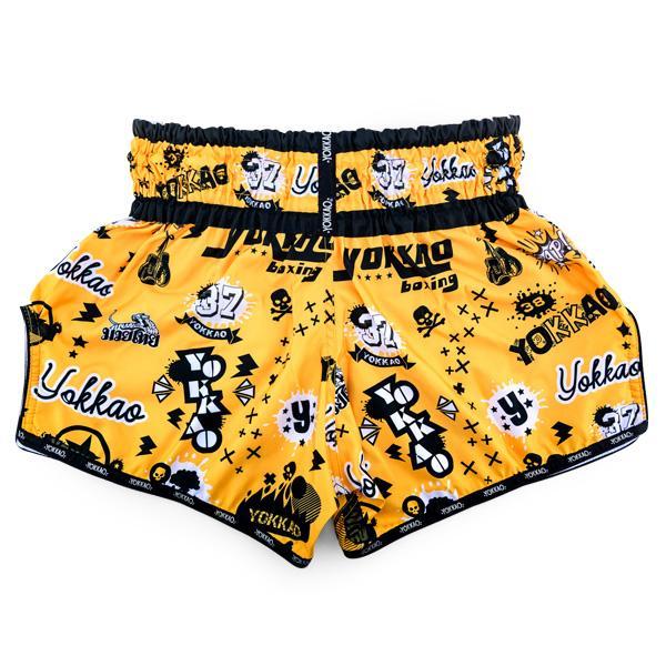 Yokkao Carbon Fit Shorts - Rock'n'Rolla Gold