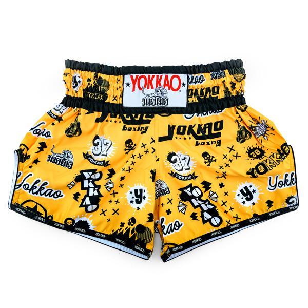 Yokkao Carbon Fit Shorts - Rock'n'Rolla Gold