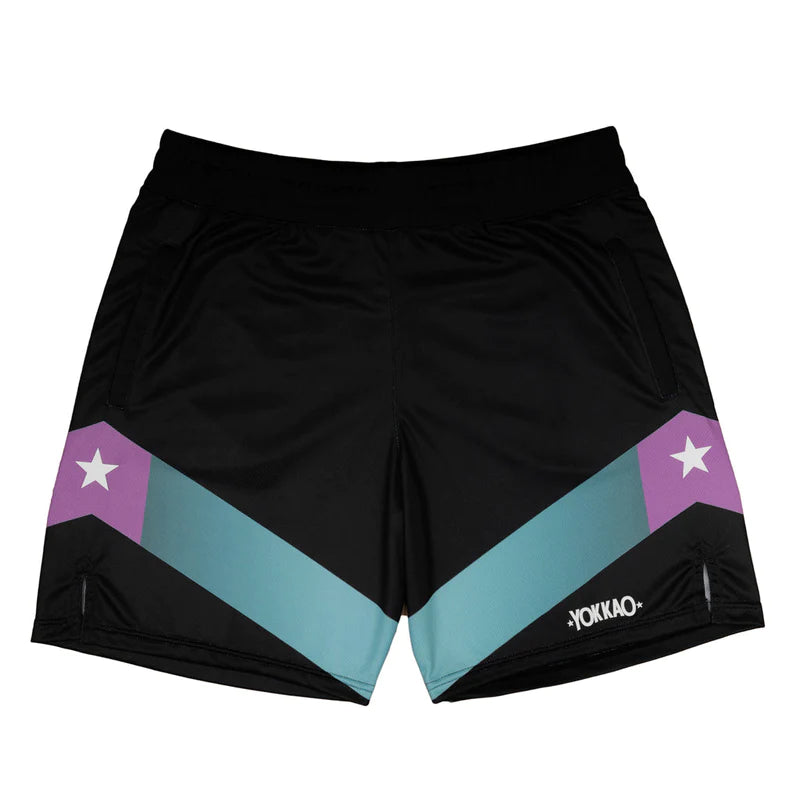 Yokkao Gym Shorts - Vert Workout Black