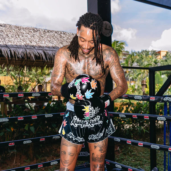 Yokkao Boxing Gloves - Khalifa Kush Black