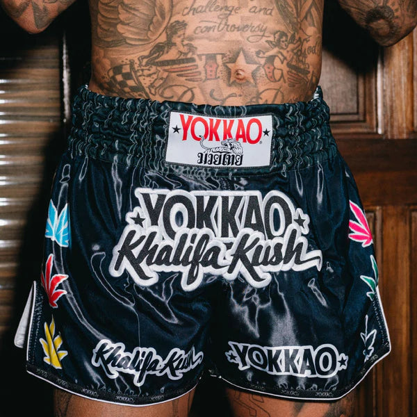 Yokkao Carbonfit Shorts - Khalifa Kush Black