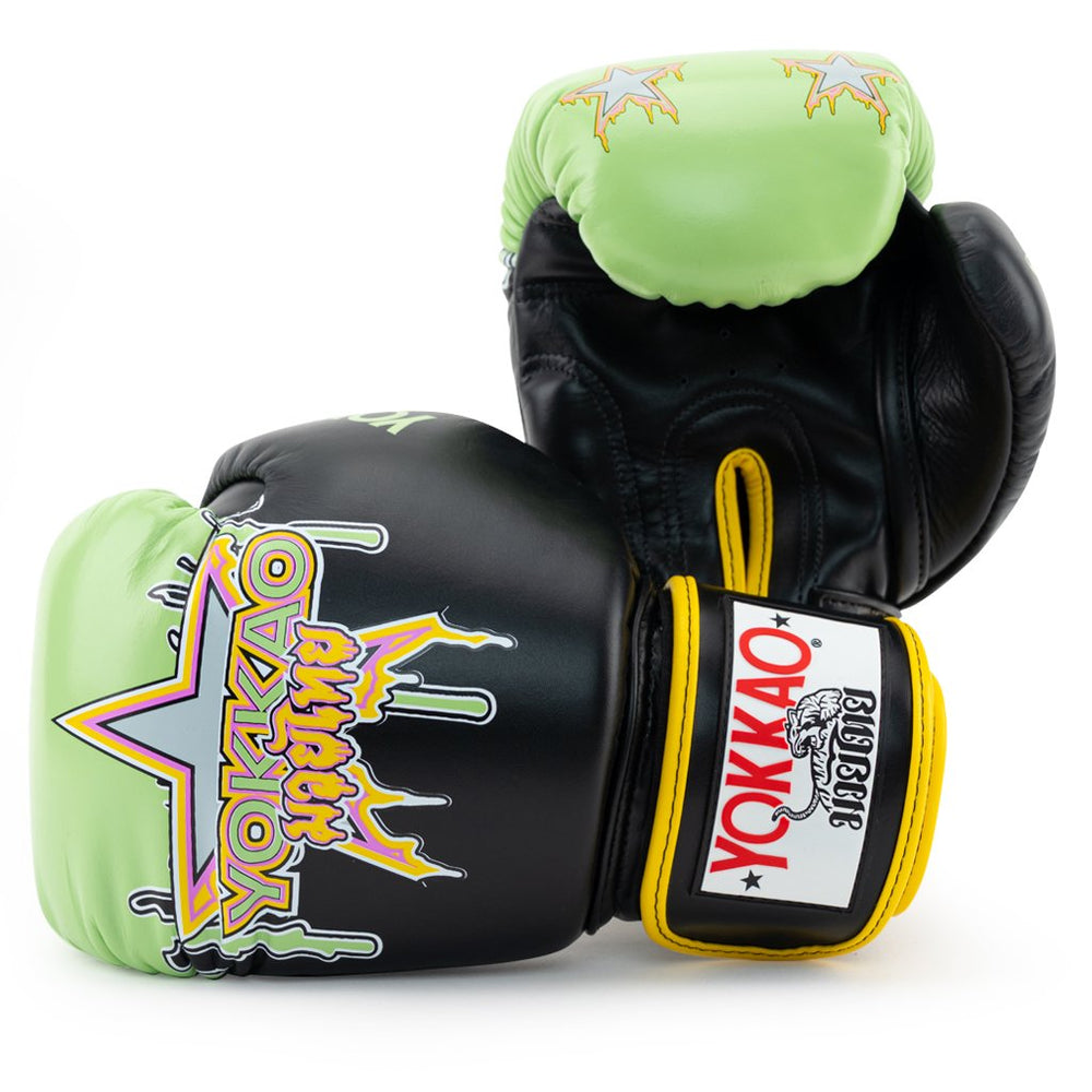 Yokkao Boxing Gloves - Bleeding green