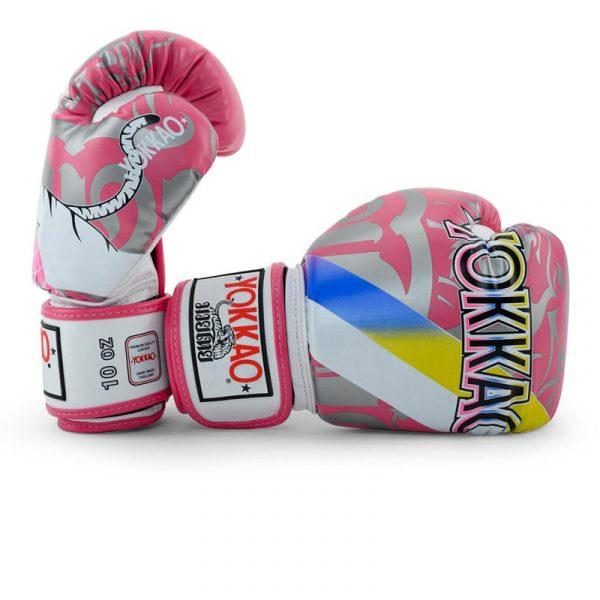 Yokkao Boxing Gloves - 90' Hot Pink