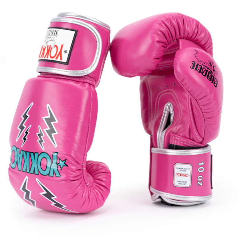 Yokkao Boxing Gloves - Stadium Fuchsia Fedora