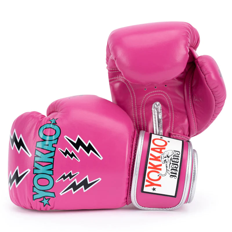 Yokkao Boxing Gloves - Stadium Fuchsia Fedora