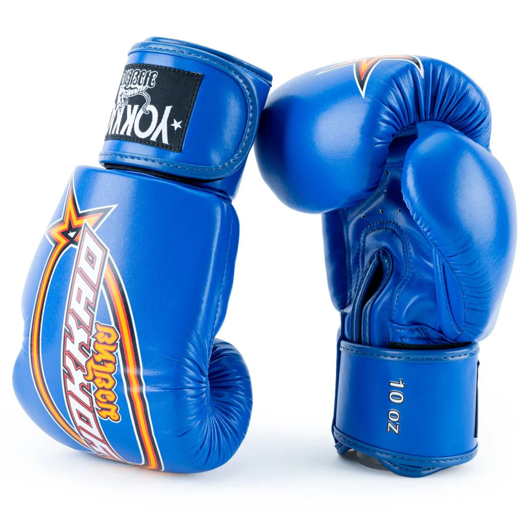 Yokkao Boxing Gloves - Vertical Blue