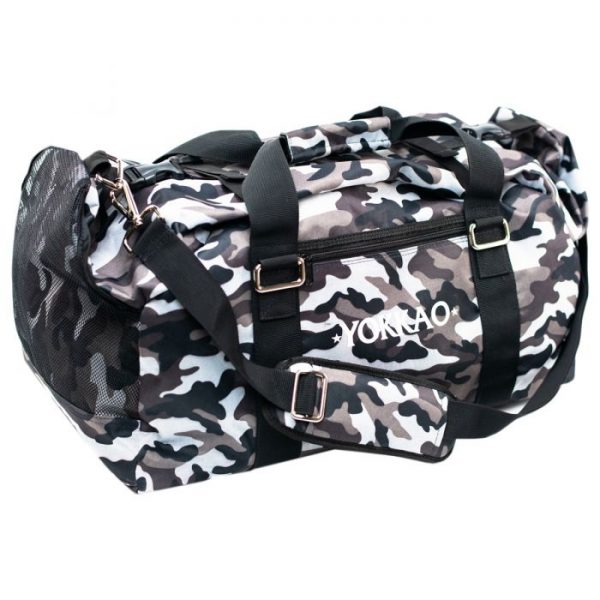 Yokkao Convertible Gym Bag - Camo Grey