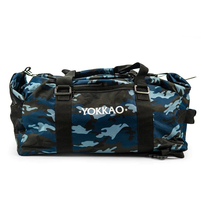 Yokkao Convertible Gym Bag - Camo Blue