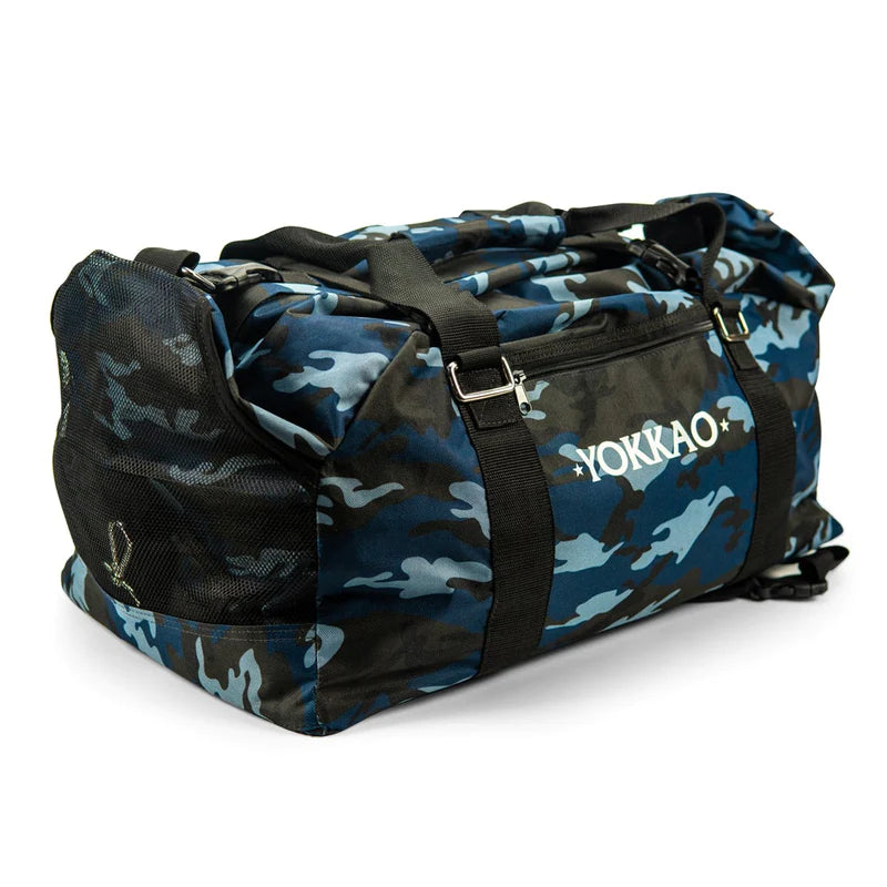 Yokkao Convertible Gym Bag - Camo Blue