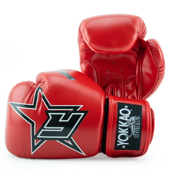 Yokkao Boxing Gloves - Institution Red