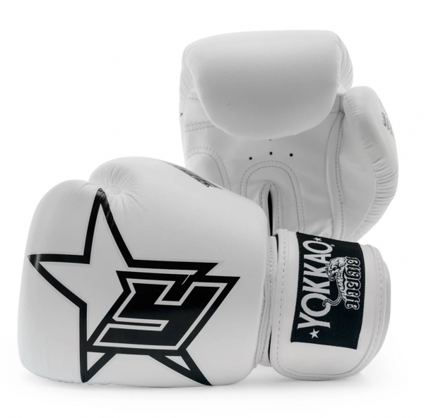 Yokkao Boxing Gloves - Institution White