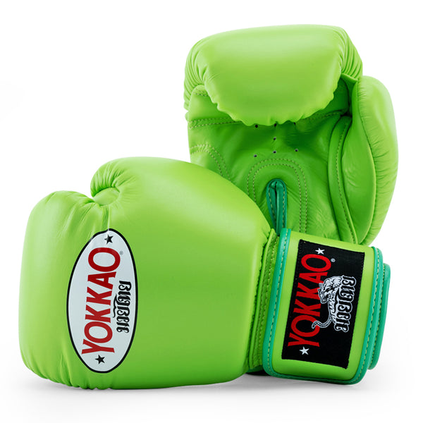 Yokkao KIDS Boxing Gloves - Matrix Lime Zest